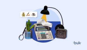 Interfaz del software de finanzas de Buk mostrando el dashboard de automatización de cuentas por pagar y flujo de caja para empresas en Chile.