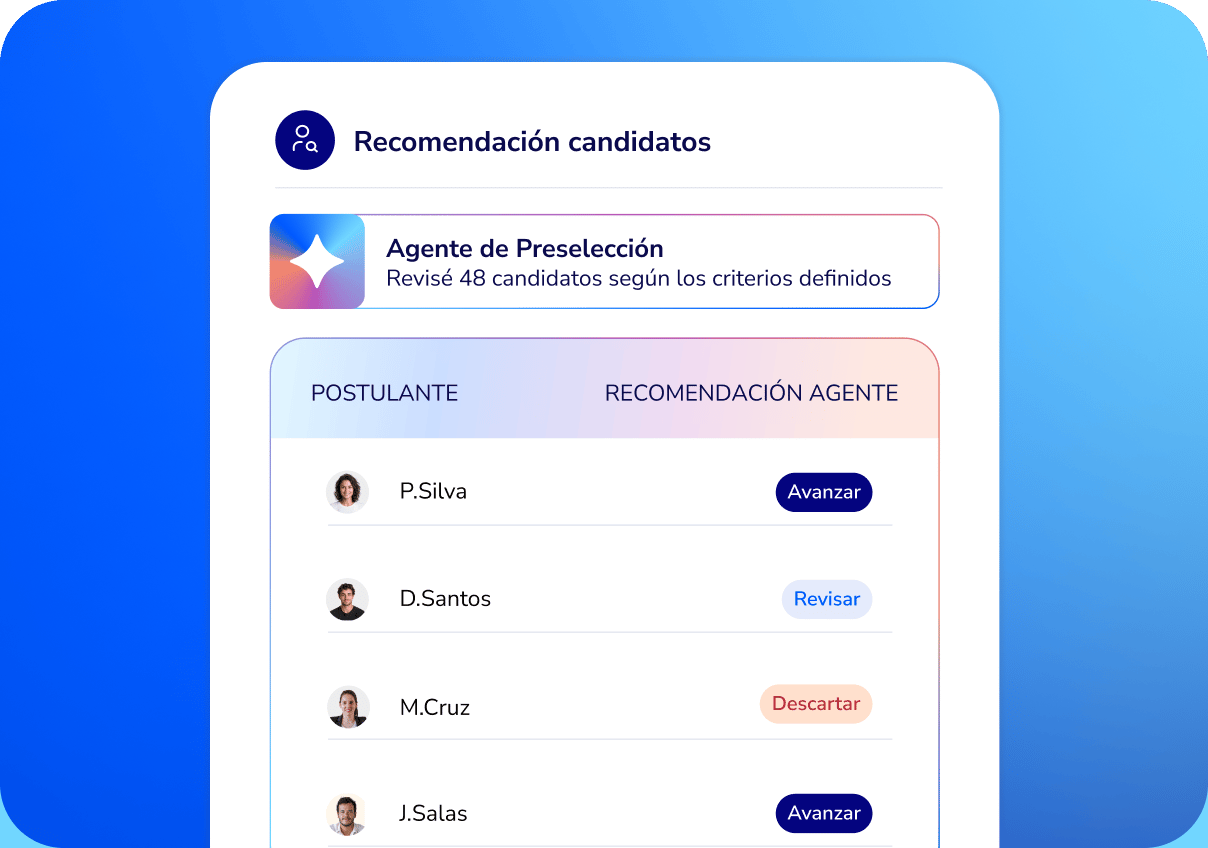Agente de Preselección