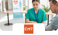 Logo de CMT (Centro Médico del Trabajador)