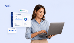 Interfaz de un software de finanzas fácil de usar, pensada para equipos de pymes en Chile sin formación contable avanzada.