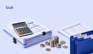 Balance general de una empresa mostrando activos, pasivos y patrimonio neto