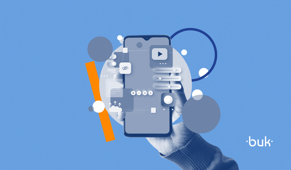 Imagen que muestra un celular en alusión a Automatizar la evaluación de desempeño