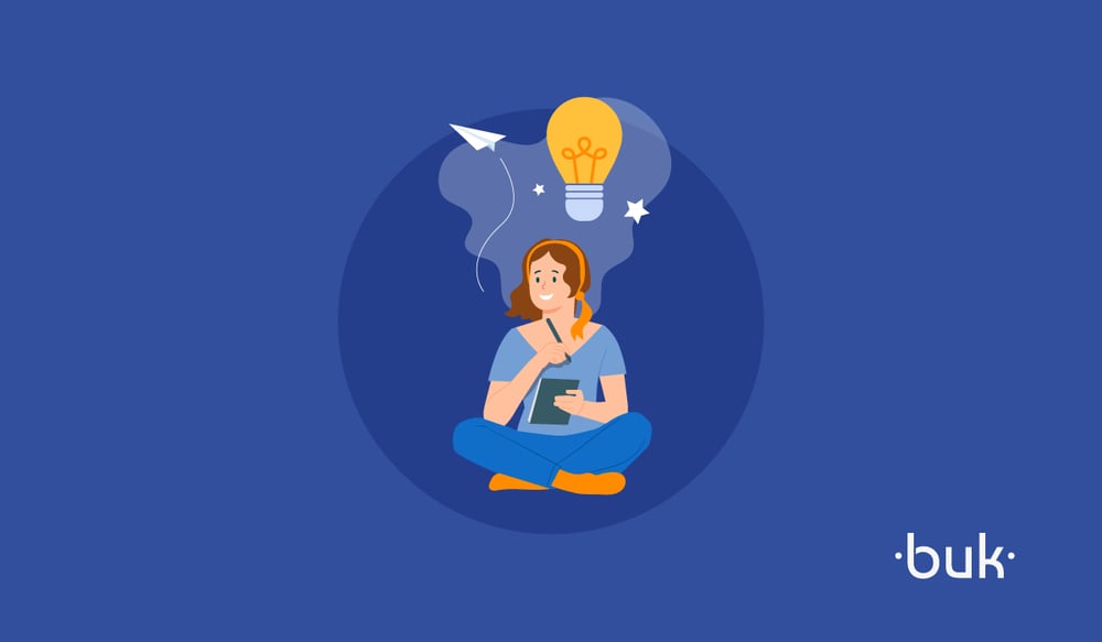 Ilustración sobre una persona desarrollando sus skills