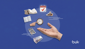 Panel de software financiero mostrando el estado de cumplimiento de obligaciones tributarias laborales y pago de leyes sociales en Chile.