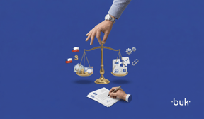 Interfaz de Buk Finanzas mostrando un panel de conciliación bancaria automatizada integrada con ERP y bancos chilenos.