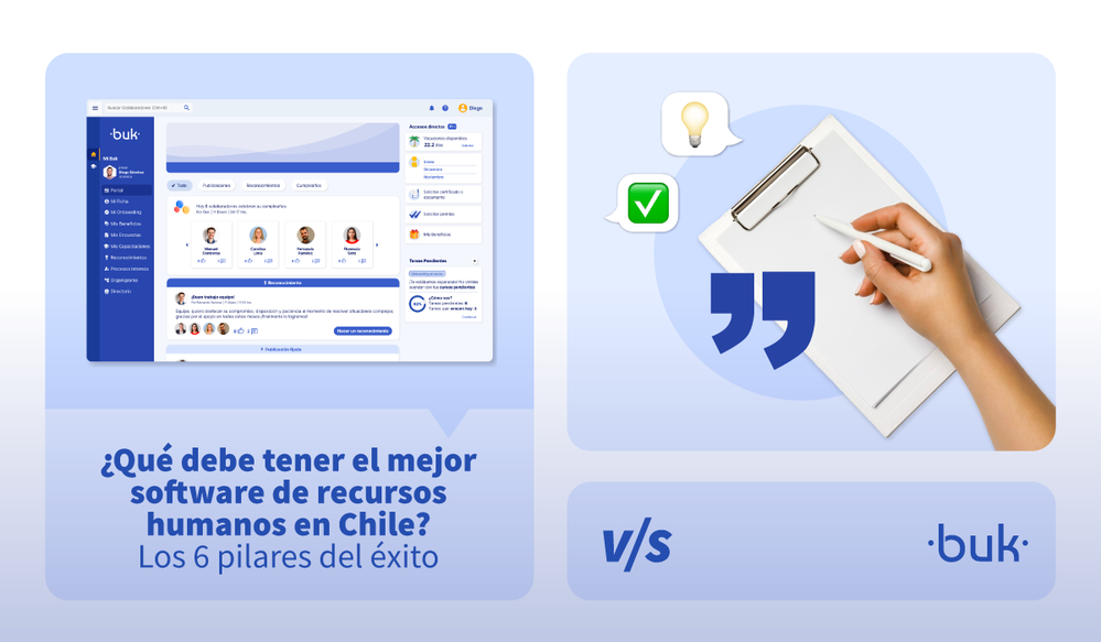 ¿Qué debe tener el mejor software de RRHH en Chile? | Guía de Selección
