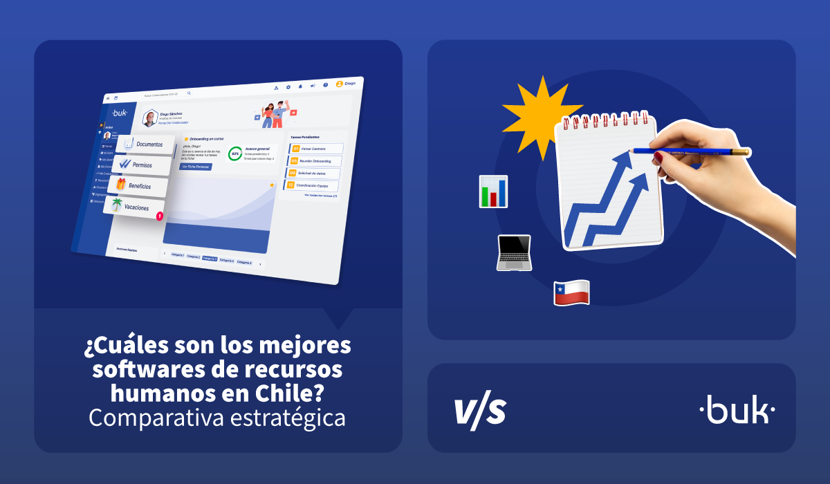 ¿Cuáles son los mejores softwares de recursos humanos en Chile? Comparativa 2026