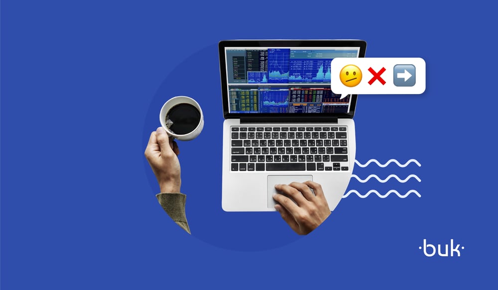 Infografía que muestra el mejor software para empresas de Chile: Buk Finanzas