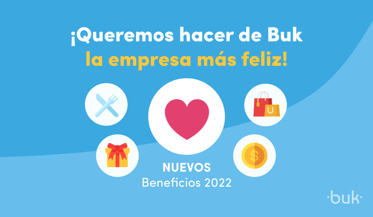 Para todos los bukers: ¡creamos un lugar de trabajo más feliz!