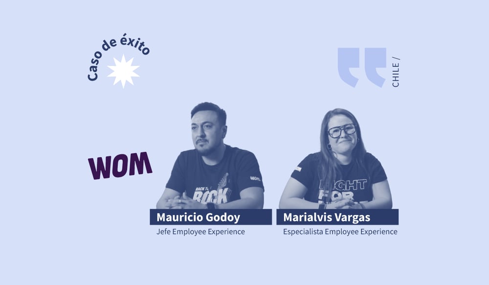 conoce nuestro caso de exito con la empresa wom y como ayudamos a sus 2600 colaboradores estar activos en el modulo de beneficios