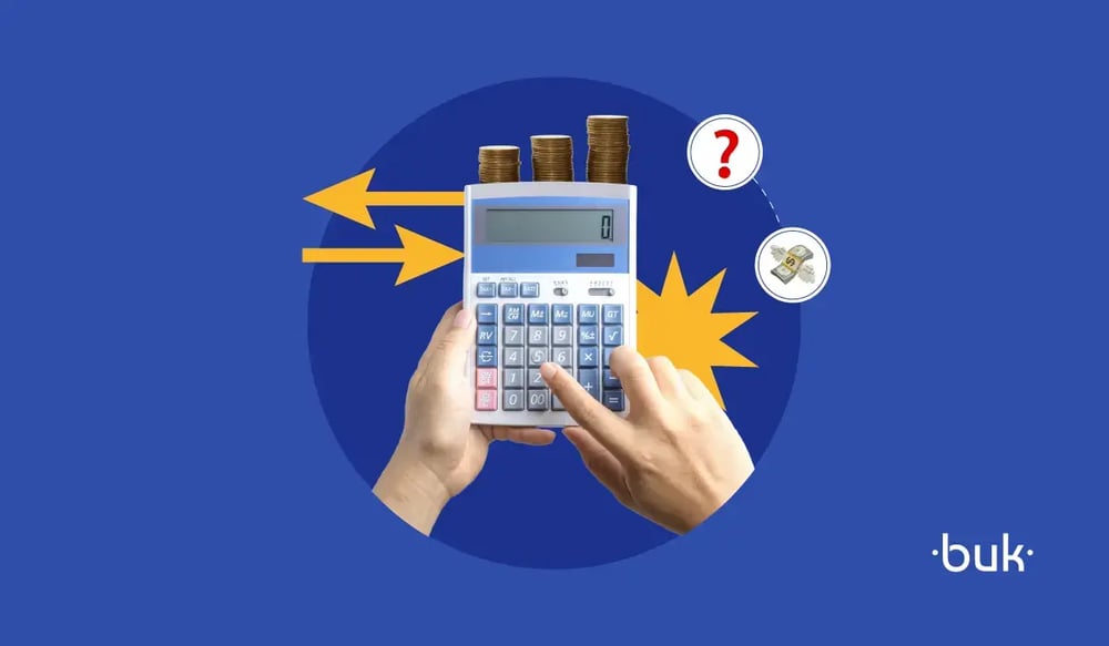 Infografía sobre componentes del flujo de caja: operativo, inversión y financiación.