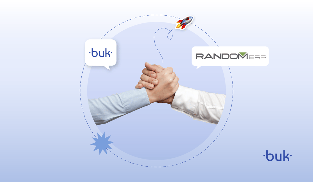 interfaz que conecta el software financiero de Buk Finanzas con Random ERP