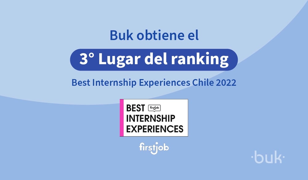Buk entre las tres mejores empresas para hacer la práctica