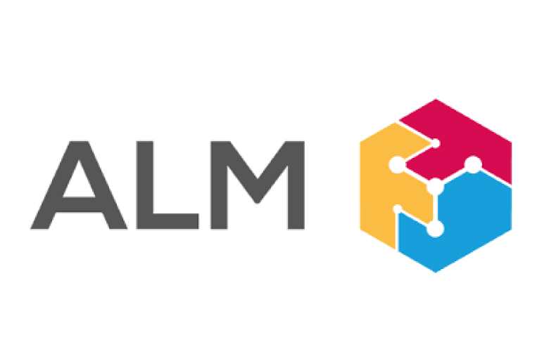 Logo de ALM, cliente del sector logístico de Buk Perú.