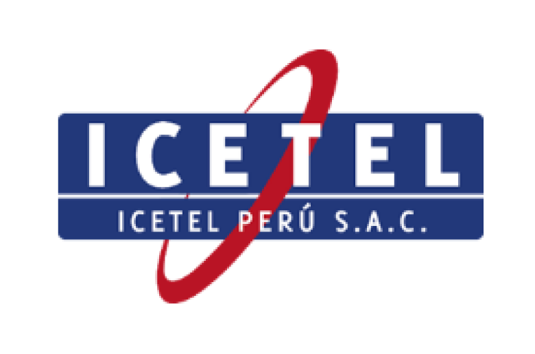 Logo de Icetel, cliente de Buk Perú.