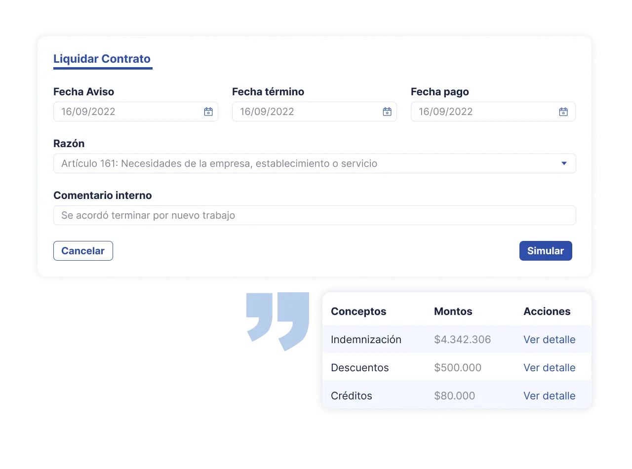 Simula y reliquida procesos para una gestión de nómina simplificada