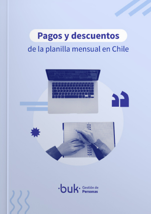 Imagen de guía sobre descuentos legales en una liquidación de sueldo en Chile