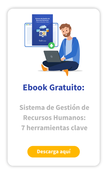 Imagen de persona frente al computador con botón de descarga del ebook